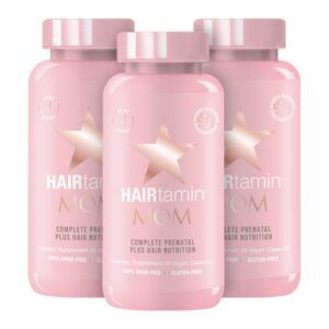 کپسول هیرتامین مام|تقویت کننده مو بانوان باردار ۳۰ عددی| HAIRtamin MOM 30Vegan Capsules