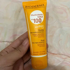 کرم ضد آفتابMAX Photoderm بایودرما مدل SPF100+ حجم ۴۰میل| BIODERMA PHOTODERM MAX SPF100 + 50ML