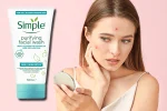 ژل شستشوی سیمپل | مخصوص پوست چرب و مختلط، سم زدایی پوست | ۱۵۰ میل Simple Daily Skin Detox Purifying Facial Wash 150ml