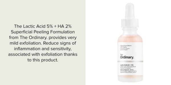 The Ordinary Lactic Acid 5 HA Superficial Peeling Formulation 30ml 6