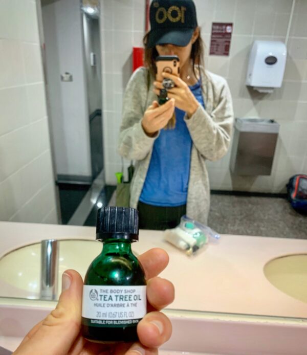 tea tree oil in bathroom a bottle of this tea tree oil 102119 1 scaled