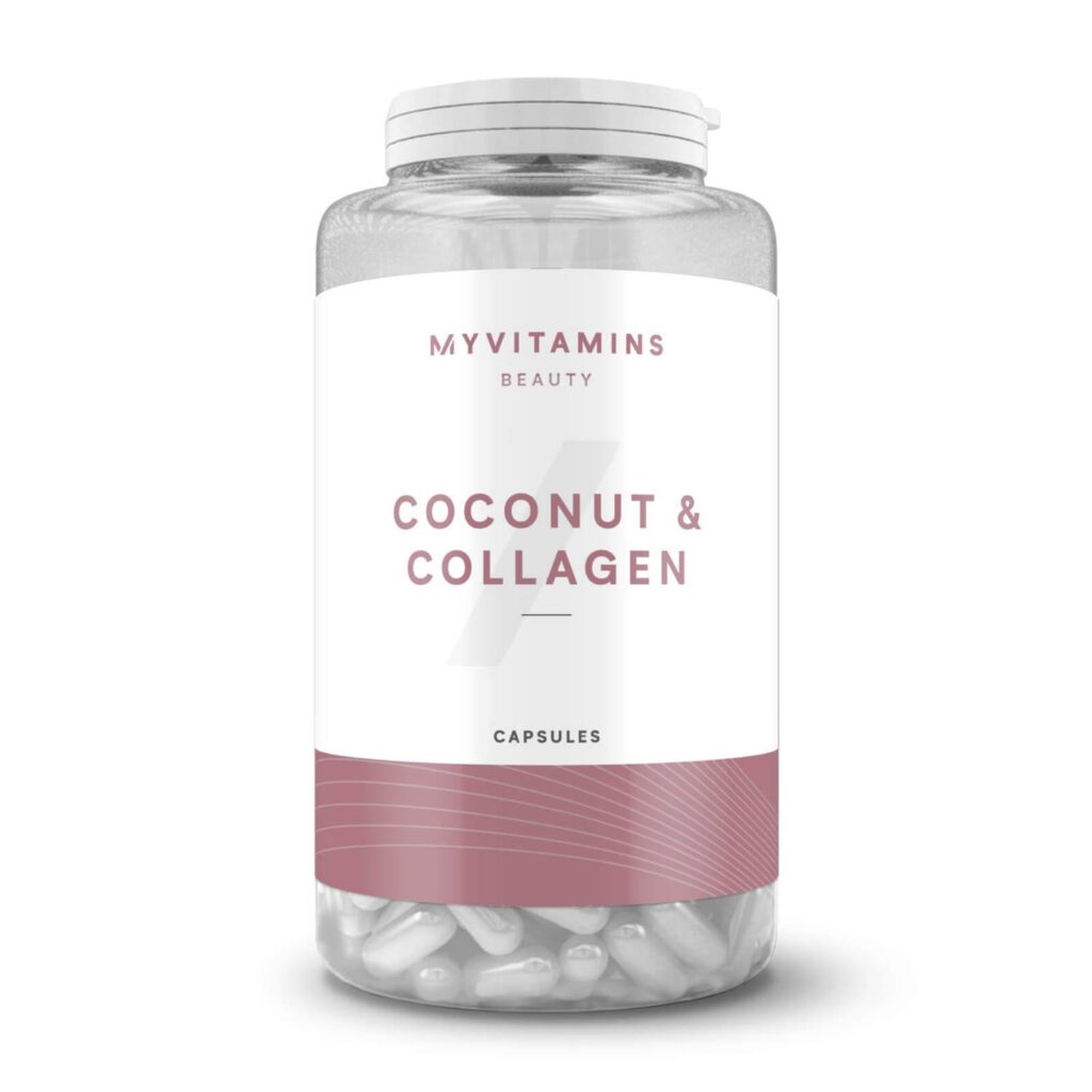 کپسول کوکونات کلاژن مای ویتامینز 180 عددی | Myvitamins Coconut And Collagen Capsule 180 Capsules