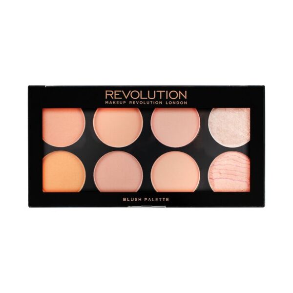 پالت رژگونه ۸ رنگ رولوشن هات اسپایس | REVOLUTION Makeup Ultra Blush Palette Hot Spice 8