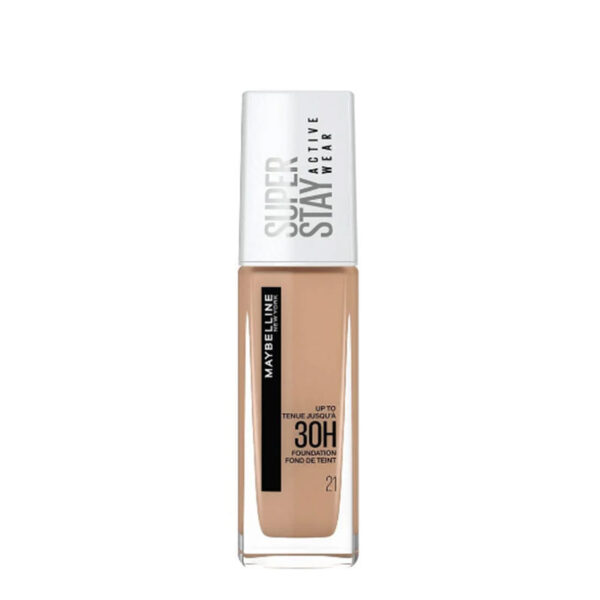 کرم پودر ۳۰ ساعته سوپر استی میبلین حجم ۳۰ میل | MAYBELLINE SUPER STAY LONGWEAR LIQUID FOUNDATION UP TO 30HR WEAR