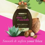 شامپو ضد وز شی باتر او جی ایکس حجم 385 میل| OGX shea soft smooth shampoo 385 ml