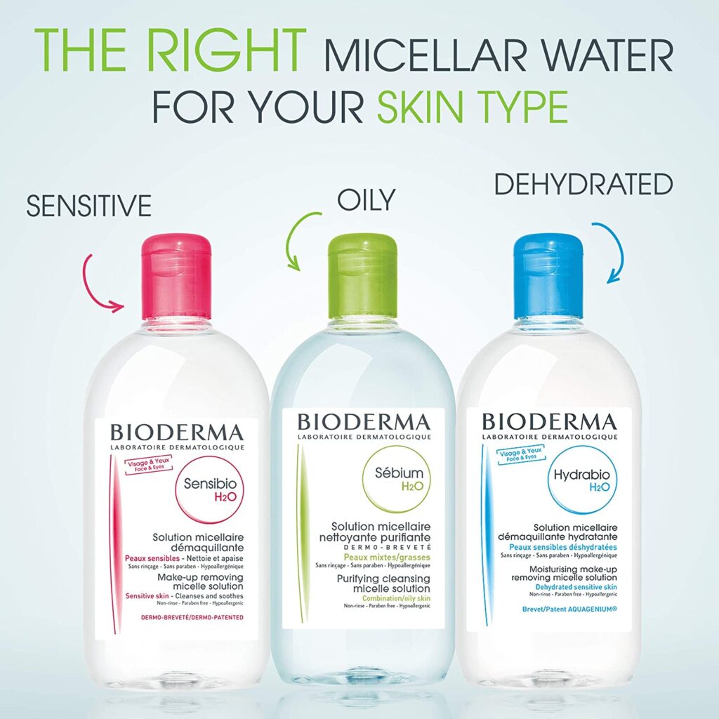 میسلارواتر پوست خشک سنسبیو بایودرما 250 و 500 میل| BIODERMA Sensibio H2O Micellar Water 250 500 ml