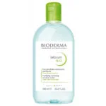 میسلار واتر بایودرما سبیوم پوست چرب حجم | BIODERMA Sebium H2O Purifying Cleansing Micelle Solution For Combination to Oily Skin 250 500 ml