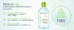 میسلار واتر بایودرما سبیوم پوست چرب حجم | BIODERMA Sebium H2O Purifying Cleansing Micelle Solution For Combination to Oily Skin 250 500 ml - Image 4