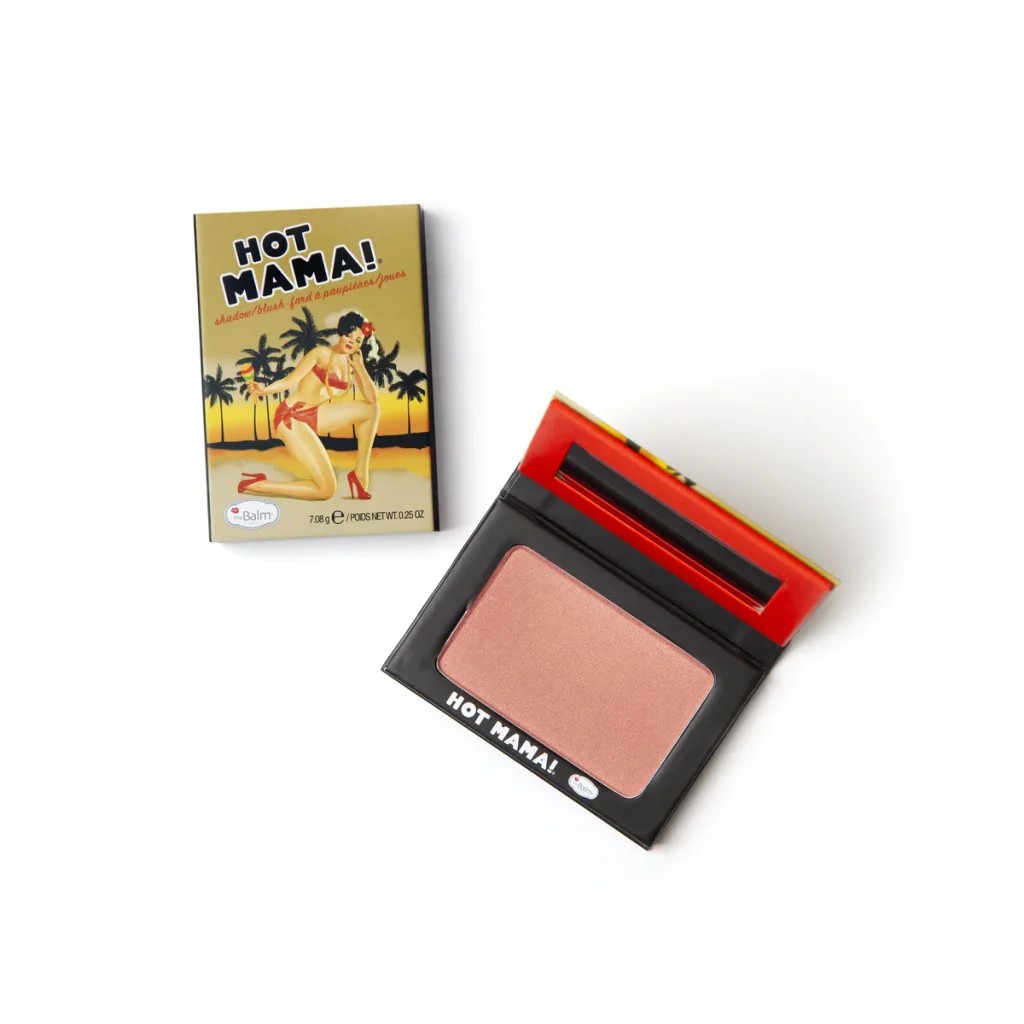 پلت رژگونه هات ماما دبالم فول سایز ۷.۰۸ گرم| the Balm HOT MAMA Shadow / Blush Full Size 7.08g