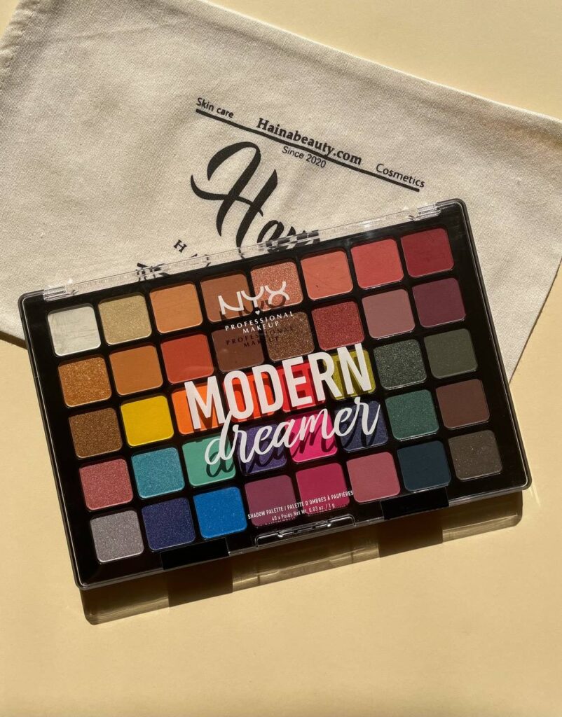 پالت سایه نیکس NYX اصل مدل رویای مدرن 40 رنگ | NYX MODERN Dreamer SHADOW PALETTE 40