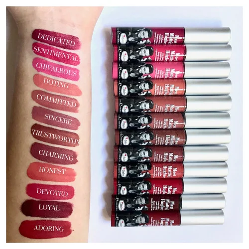 رژلب مایع میت مات هوگیز دبالم فول سایز 7.4 میل | The Balm MEET MATTE HUGHES MATTE LIQUID LIPSTICK Full Size 7.4 ml - Image 2