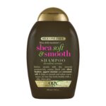 شامپو ضد وز شی باتر او جی ایکس حجم 385 میل| OGX shea soft smooth shampoo 385 ml