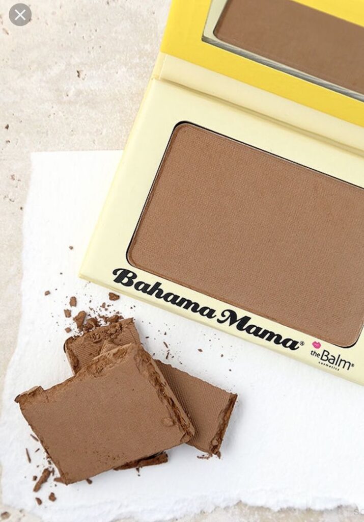 پالت برنزر و پودر کانتور باهاما ماما (Bahama mama) دبالم فول سایز 7.08 گرم | the Balm BAHAMA MAMA Bronzer Shadow Contour Full Size 7.08