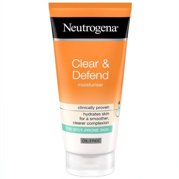 clear defend moisturiser 1 min