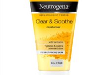مرطوب کننده و آبرسان تسکین دهنده زردچوبه نوتروژینا حجم 75 میلی لیتر | NEUTROGENA Clear Soothe Moisturiser 75 ml