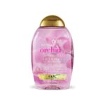 شامپو او جی ایکس OGX مدل ارکید اویل ORCHID OIL حجم ۳۸۵ میل | تثبیت رنگ، آبرسان، بدون سولفات | OGX Fade-Defying + Orchid Oil Shampoo 385 ML