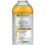 میسلارواتر دو فاز طلایی گارنیر ۴۰۰ میل | GARNIER Double Phase Micellar Perfect Makeup Remover Water 400 ml
