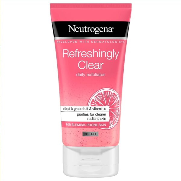 refreshingly clear daily exfoliator 1 min