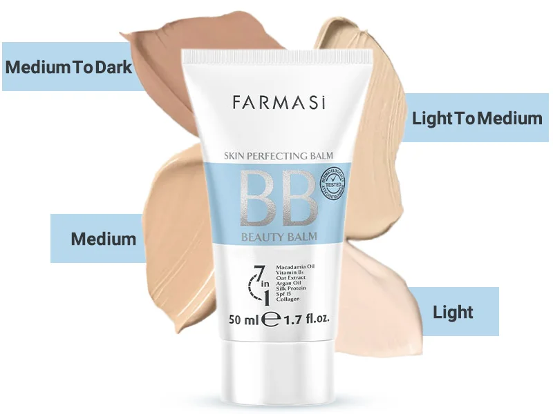 بی بی کرم ٧ در ١ فارماسی حجم 50 میلی لیتر | FARMASI BB cream Beauty Balm Cream 50 ml