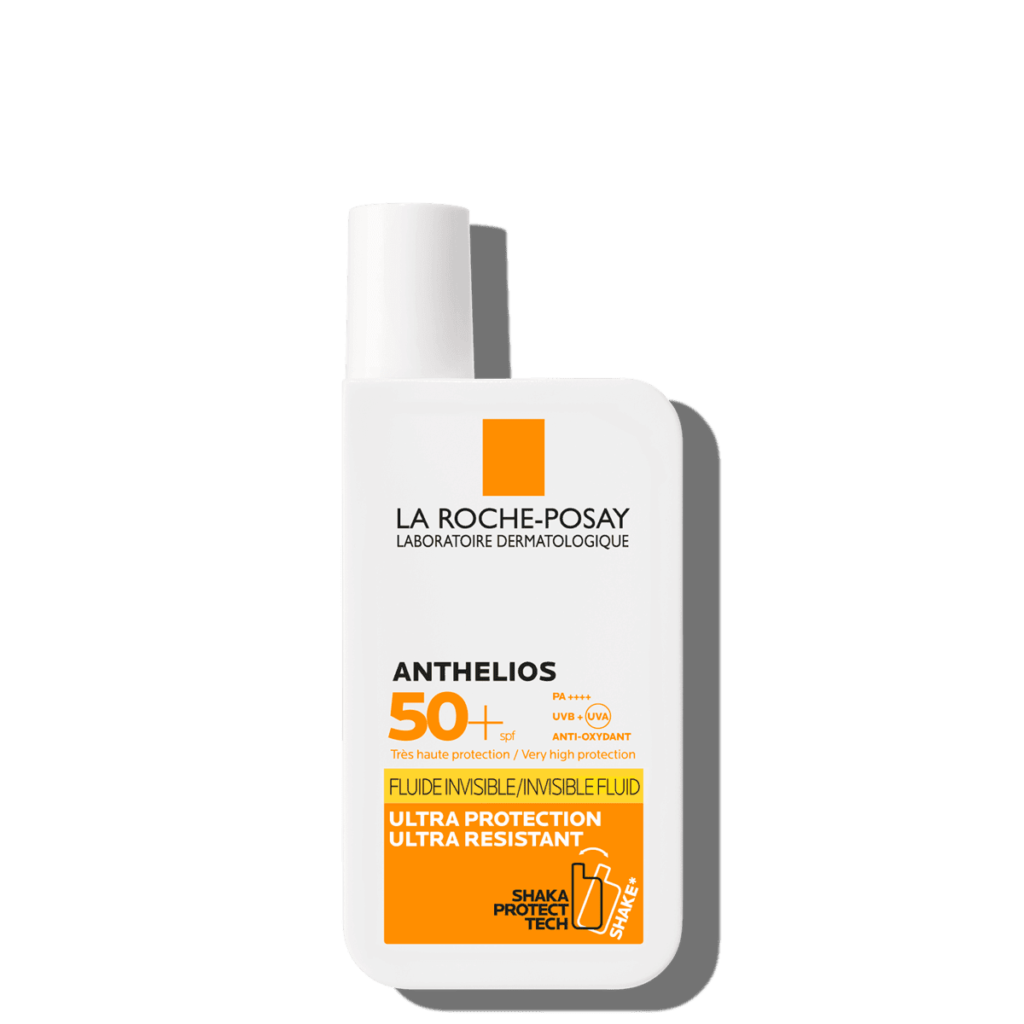 کرم ضد آفتاب فوق العاده ﺳﺒﮏ لاروش پوزای مدل Anthelios XL با +SPF 50 حجم 50 میل| La Roche-Posay Anthelios Ultra-Light Invisible Fluid SPF50+ Sun Cream 50ml