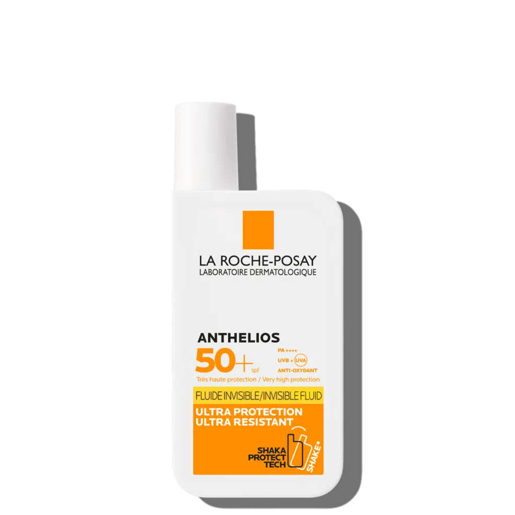 کرم ضد آفتاب فوق العاده ﺳﺒﮏ لاروش پوزای مدل Anthelios XL با +SPF 50 حجم 50 میل| La Roche-Posay Anthelios Ultra-Light Invisible Fluid SPF50+ Sun Cream 50ml