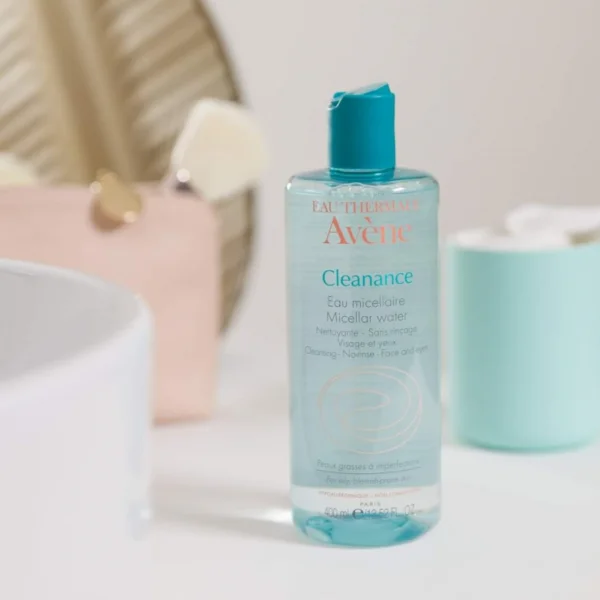 میسلارواتر کلینانس پوست چرب اون حجم ۴۰۰ میل | AVENE Cleanance Eau micellar Water 400 ml - Image 4