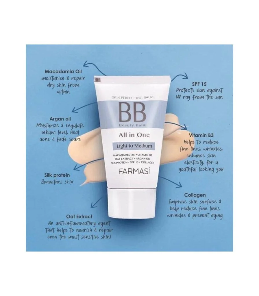 farmasi bb light to medium 02