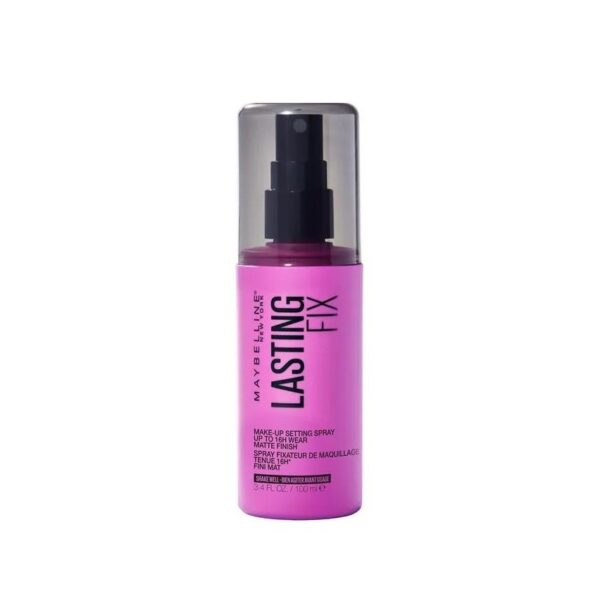 maybelline lasting fix matte finish makeup setting spray