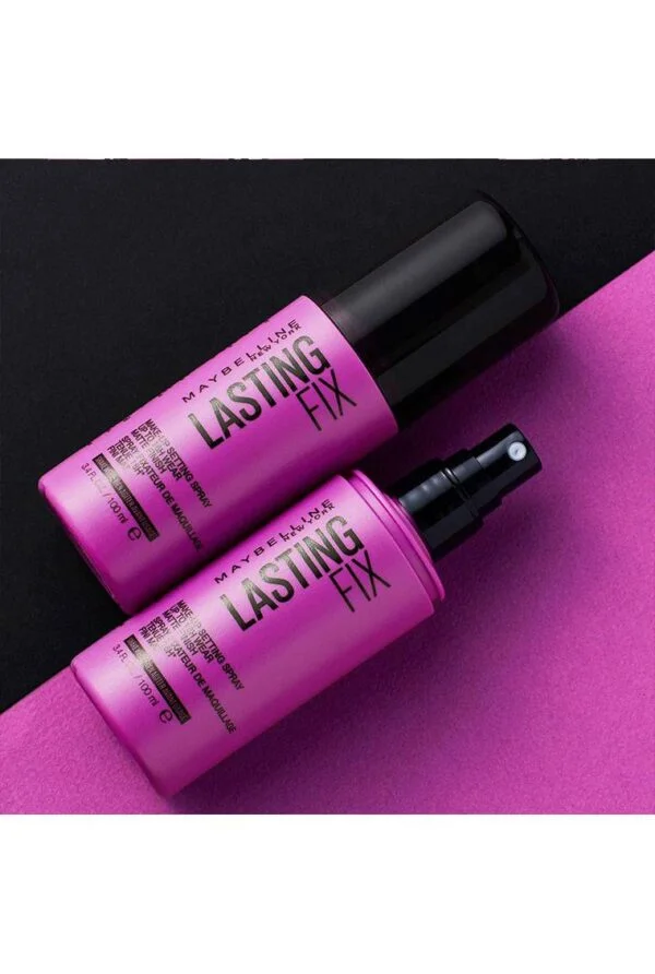 اسپری فیکس(فیکساتور) میبلین مدل Lasting Fix حجم ۱۰۰ میل | Maybelline SPRAY FIXATOR LASTING FIX 100 ml - Image 4