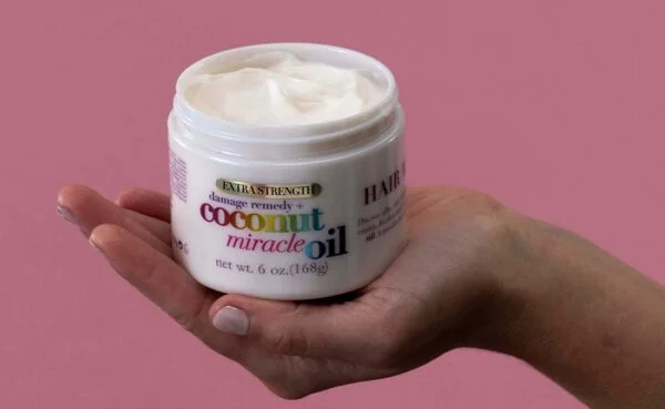 ماسک مو فری سولفات روغن نارگیل میراکل OGX او جی ایکس 168|300میل | OGX Extra Strength Damage Remedy Coconut Miracle Oil Hair Mask 168g - Image 3