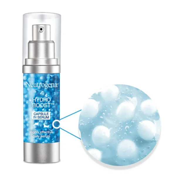 سرم آبرسان کپسولی نوتروژینا مدل هیدروبوست ۳۰ میل| Neutrogena Hydro Boost Revitalizing Serum Capsule 30ml - Image 5
