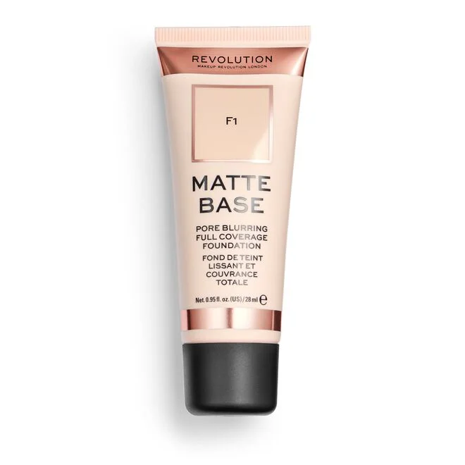 کرم پودر Matte base رولوشن ۲۸ گرم | REVOLUTION Matte Base Foundation 28g