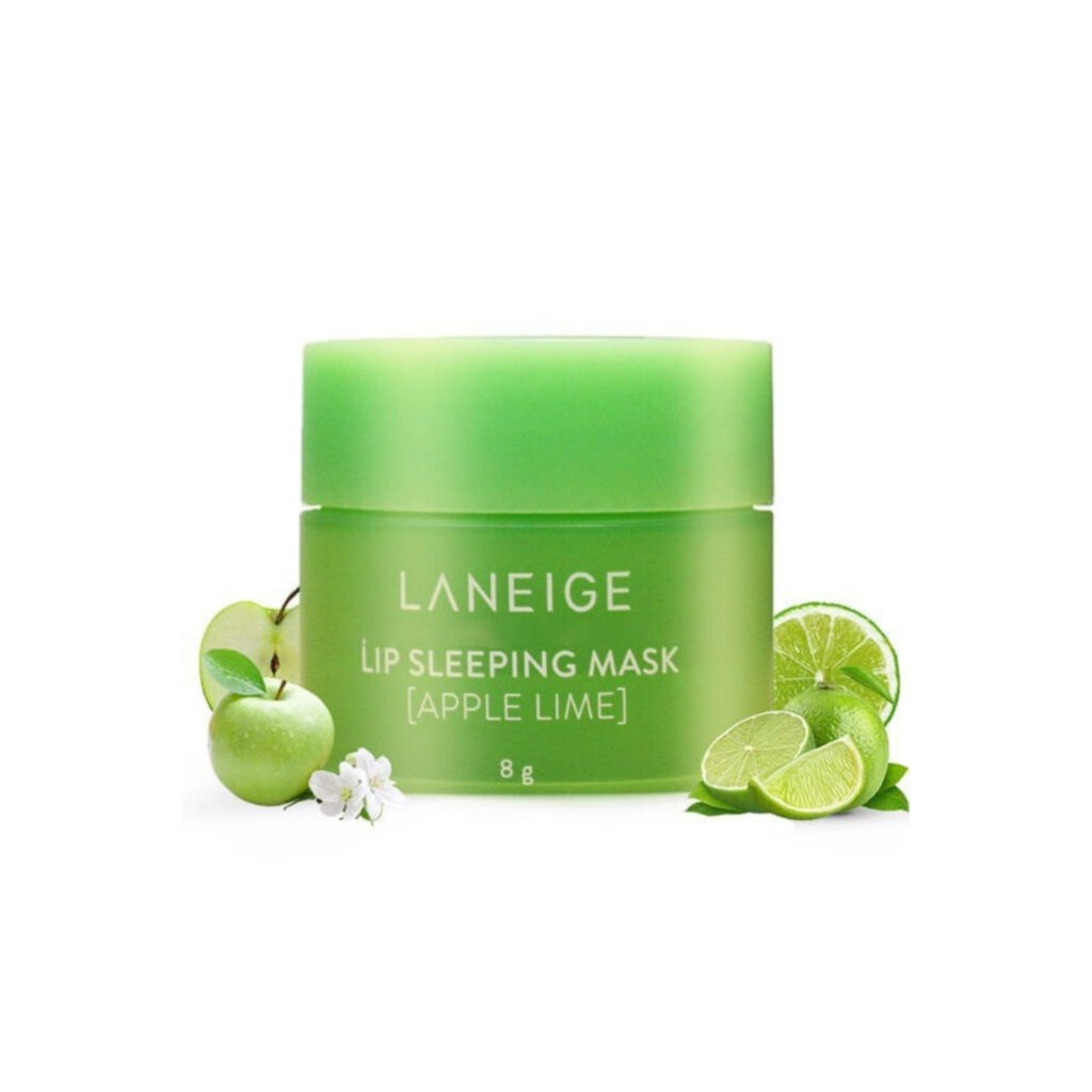 ماسک لب سیب لیمو لانیژ ۸ گرم | LANEIGE lip sleeping mask (apple lime) 8g