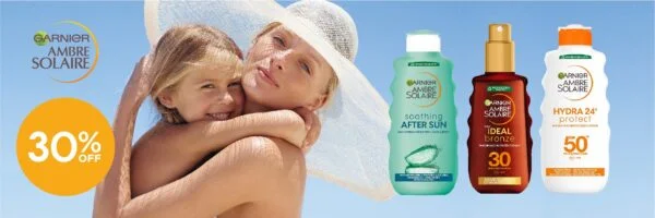 کرم ضد آفتاب و مرطوب کننده گارنیر اس پی اف50و30|‌GARNIER ambere solaire lait protecteur spf 50 30 - Image 4