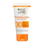 کرم ضد آفتاب و مرطوب کننده گارنیر اس پی اف50و30|‌GARNIER ambere solaire lait protecteur spf 50 30