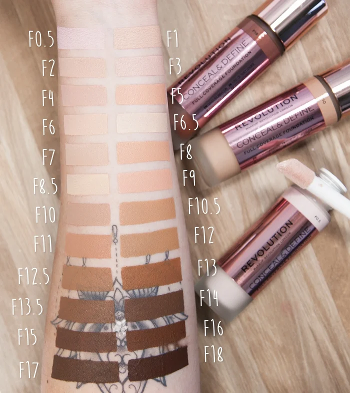 revolution base de maquillaje conceal define f12 3 41227