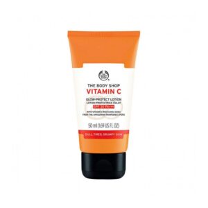 کرم ضدآفتاب روشن کننده لوسیون ویتامین سی SPF30 بادی شاپ50میل|THE BODY SHOP Vitamin C Glow-Protect Lotion SPF30 50ml