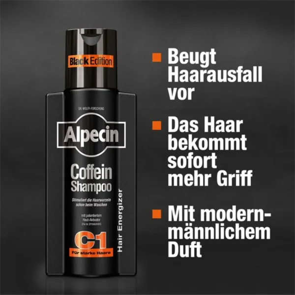 Alpecin Shampoo Black Edition Coffein Shampoo C1