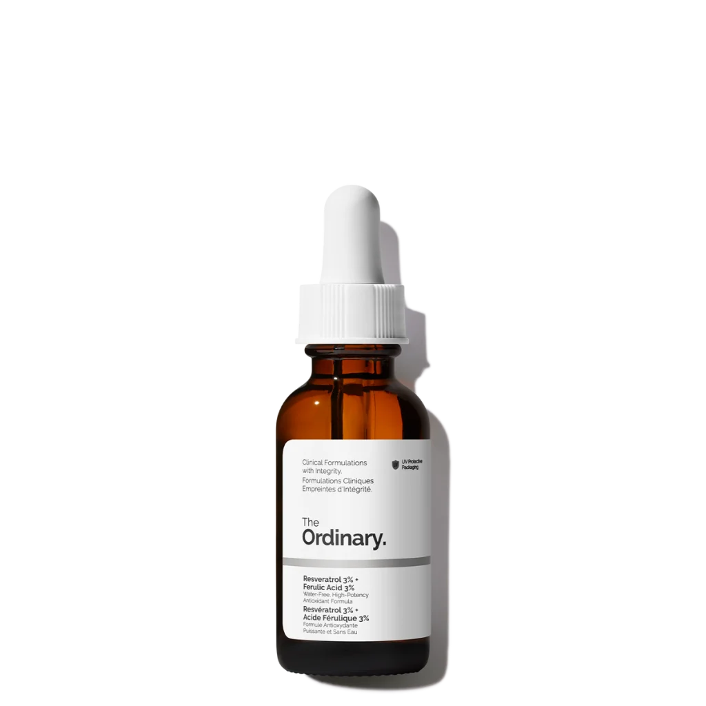 سرم رسوراترول 3% + اسید فرولیک 3% اوردینری| ORDINARY Resveratrol 3% + Ferulic Acid 3%