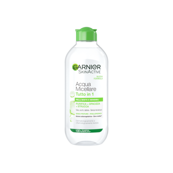 میسلار واتر گارنیر مناسب پوست مختلط وحساس ۴۰۰ میل| GARNIER MICELLAR WATER Fresh Micellar Water 400ml