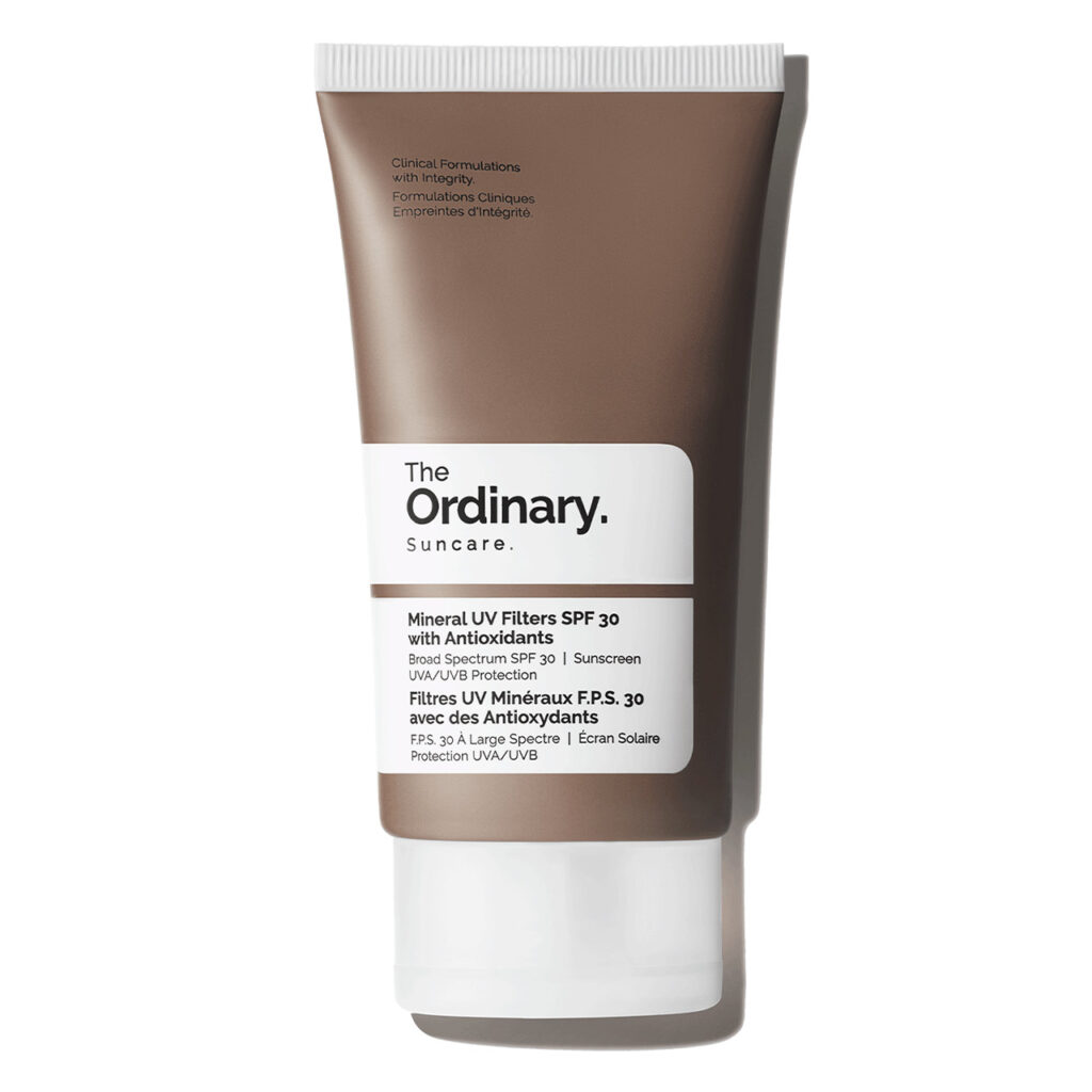 کرم ضد آفتاب مینرال اوردینری|‌The Ordinary Mineral Filters Spf 30 With Antioxidant 50ml