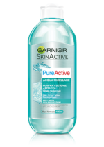 میسلار واتر پوست مختلط و چرب حساس گارنیر Pure Active حجم 400 میل|GARNIER PURE ACTIVE Acqua Micellare 400ml