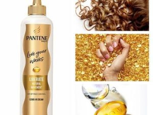 کرم موی پنتن لاو یور ویوز ۲۷۰میل |PANTENE Love your Waves LIBERATE NATURAL MOVMENT LEAVE IN CONDITIONER 270ML
