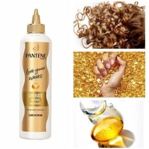 کرم موی پنتن لاو یور ویوز ۲۷۰میل |PANTENE Love your Waves LIBERATE NATURAL MOVMENT LEAVE IN CONDITIONER 270ML