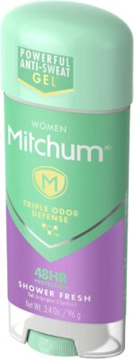 مام ژلی ضد تعریق زنانه مدل Shower Fresh میچام 48ساعته 63گرم|Mitchum Women Gel Antiperspirant Deodorant Shower Fresh 63gr