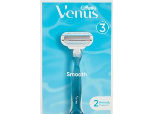 خودتراش ونوس مدل Smooth ژیلت ( یک دسته تیغ +۲ تیغ)