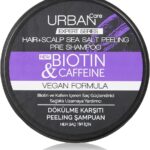 اسکراب کف سر اربن‌کر حاوی بیوتین و کافئین200گرم|Urban Care Expert Biotin & Caffeine Hair Scalp Sea Salt Shampoo 200ml