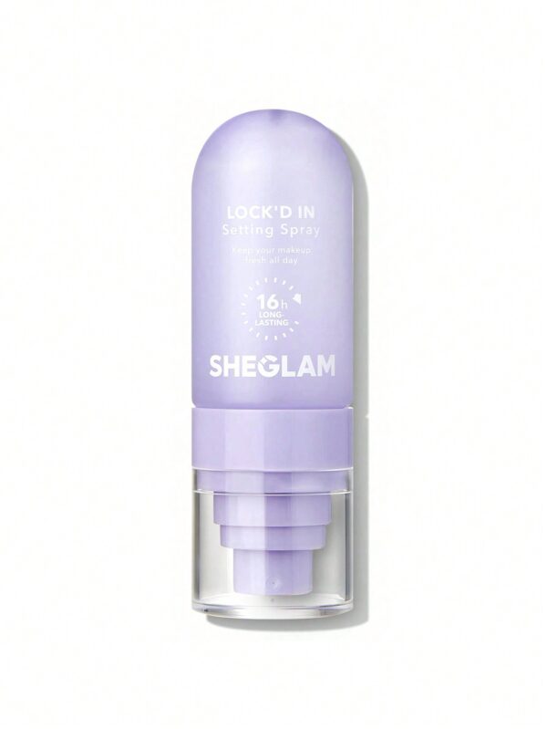 اسپری فیکس لاکد این شیگلم(بنفش)55میل|Sheglam lock in setting spray fixant 55ml