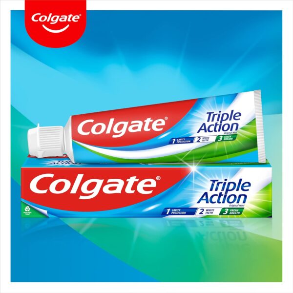 خمیر دندان کلگیت ۱۰۰میل مدل Colgate Üçlü Etki