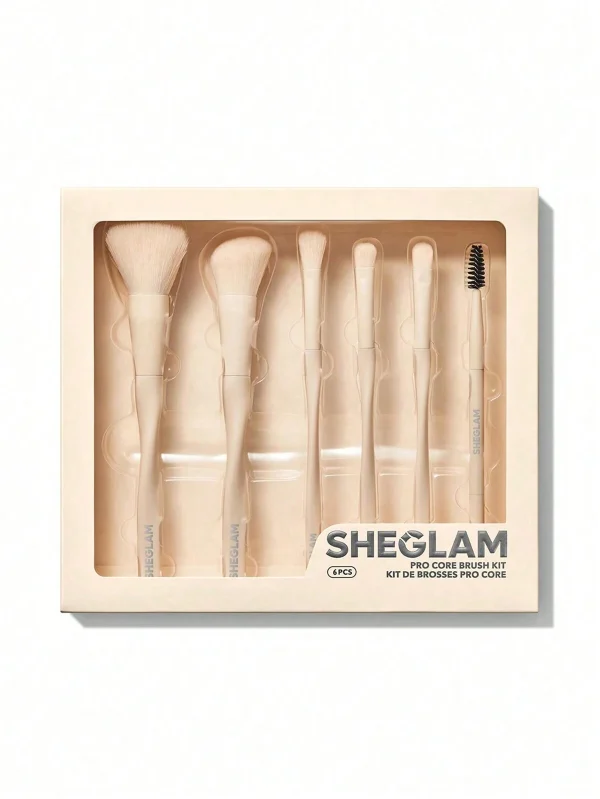 ست براش 6 عددی شیگلم Sheglam مدل Pro Core Brush Kit